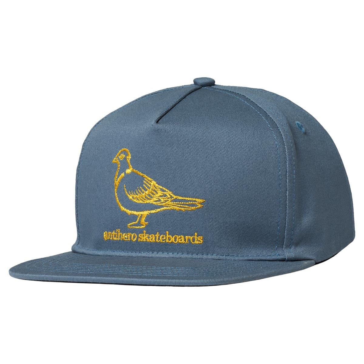 Anti Hero Basic Pigeon Snapback Hat Slate hats Anti Hero 