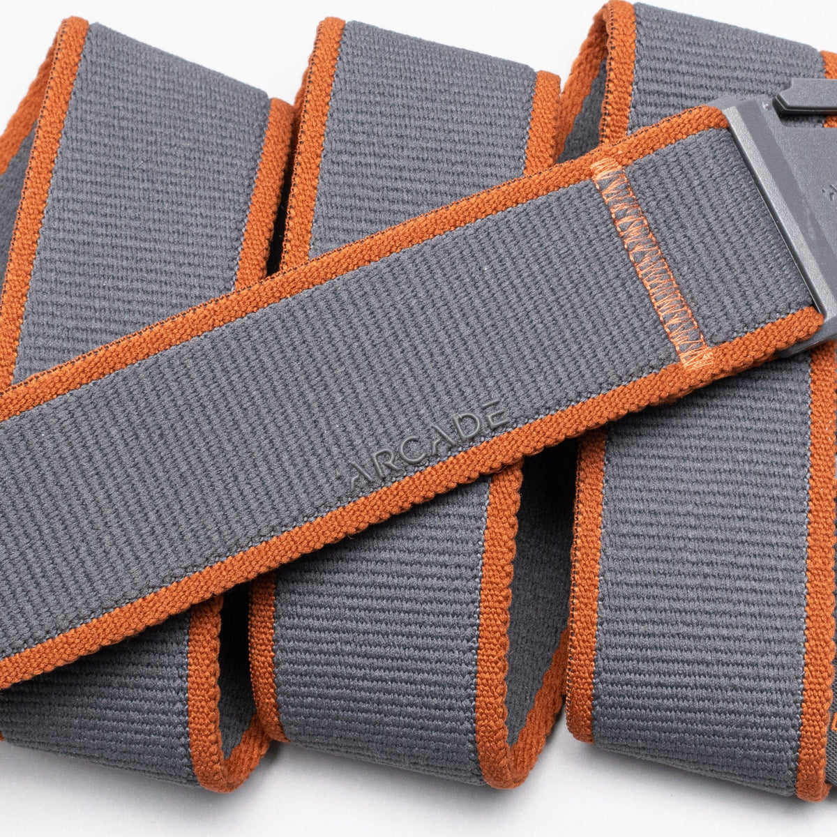 Arcade Carto Stretch Belt Charcoal/Saddle Belts Arcade 