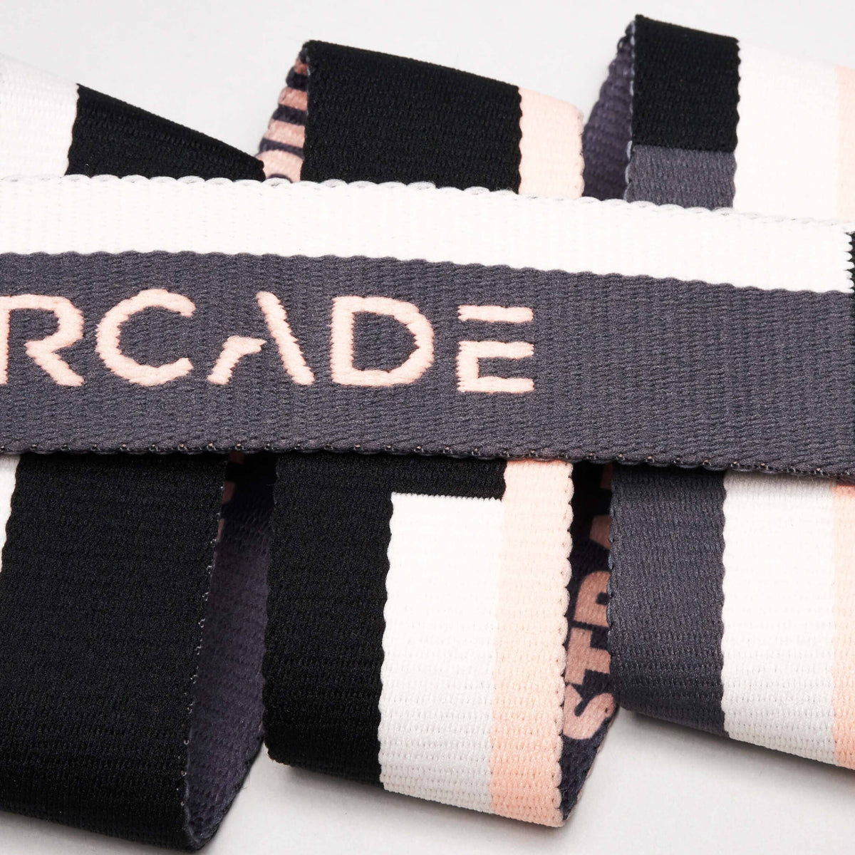 Arcade Sierra Stretch Belt Black/Blush Belts Arcade 