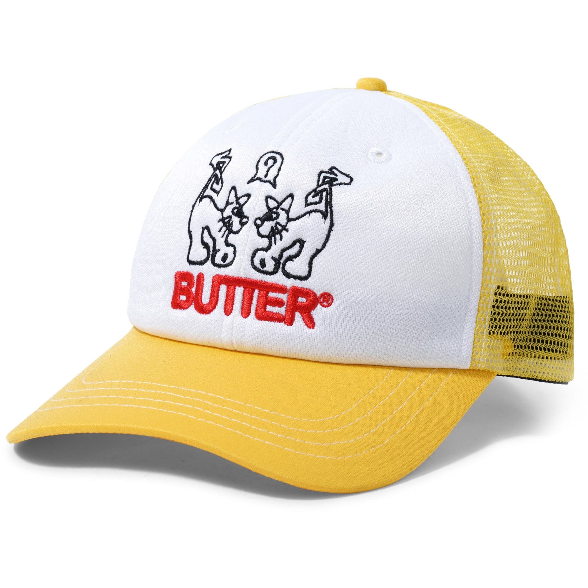 Butter Goods Jun Trucker Cap Yellow hats Butter Goods 