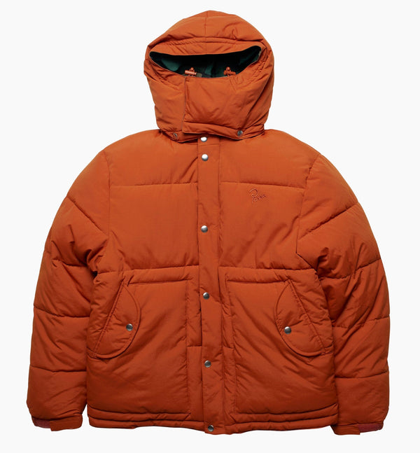 by Parra Trees in Wind Puffer Jacket Sienna Orange