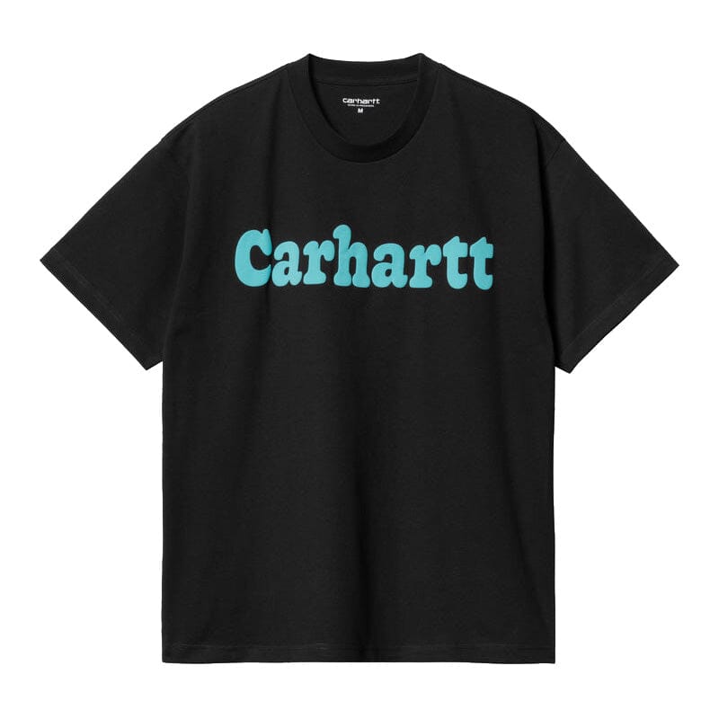 Carhartt WIP Bubble Tee Black/Turquoise tees Carhartt WIP 