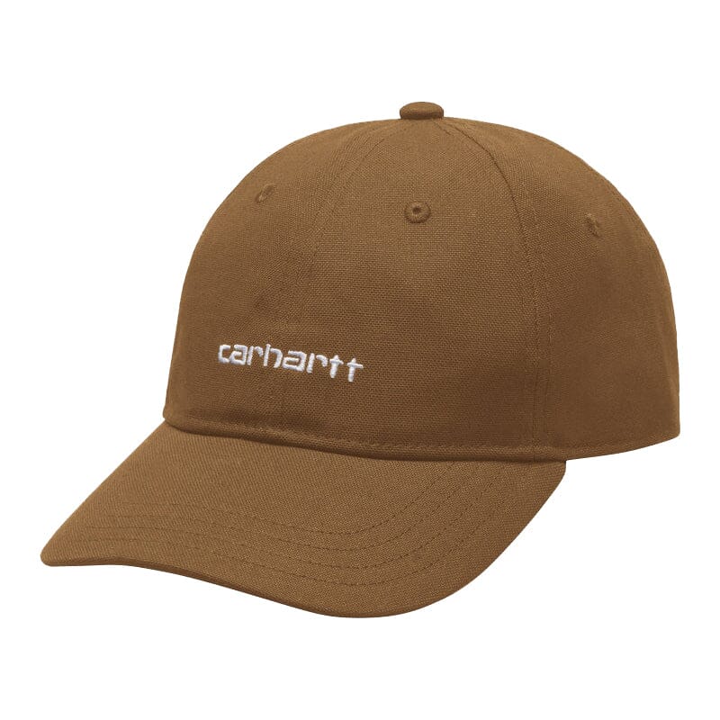 Carhartt WIP Canvas Script Cap Tamarind hats Carhartt WIP 