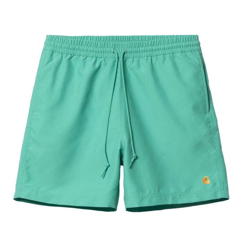 Carhartt WIP Chase Swim Trunks Aqua Green Shorts Carhartt WIP 