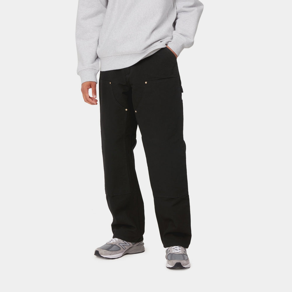 Carhartt WIP Double Knee Pant Black Rinsed Pants Carhartt WIP 