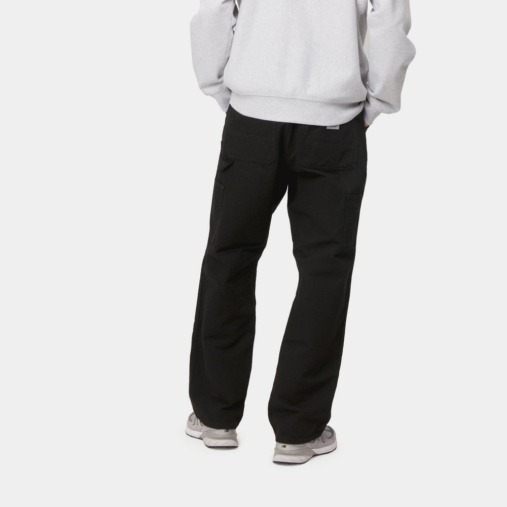 Carhartt WIP Double Knee Pant Black Rinsed Pants Carhartt WIP 