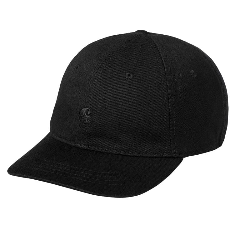 Carhartt WIP Madison Logo Cap Dark Black hats Carhartt WIP 