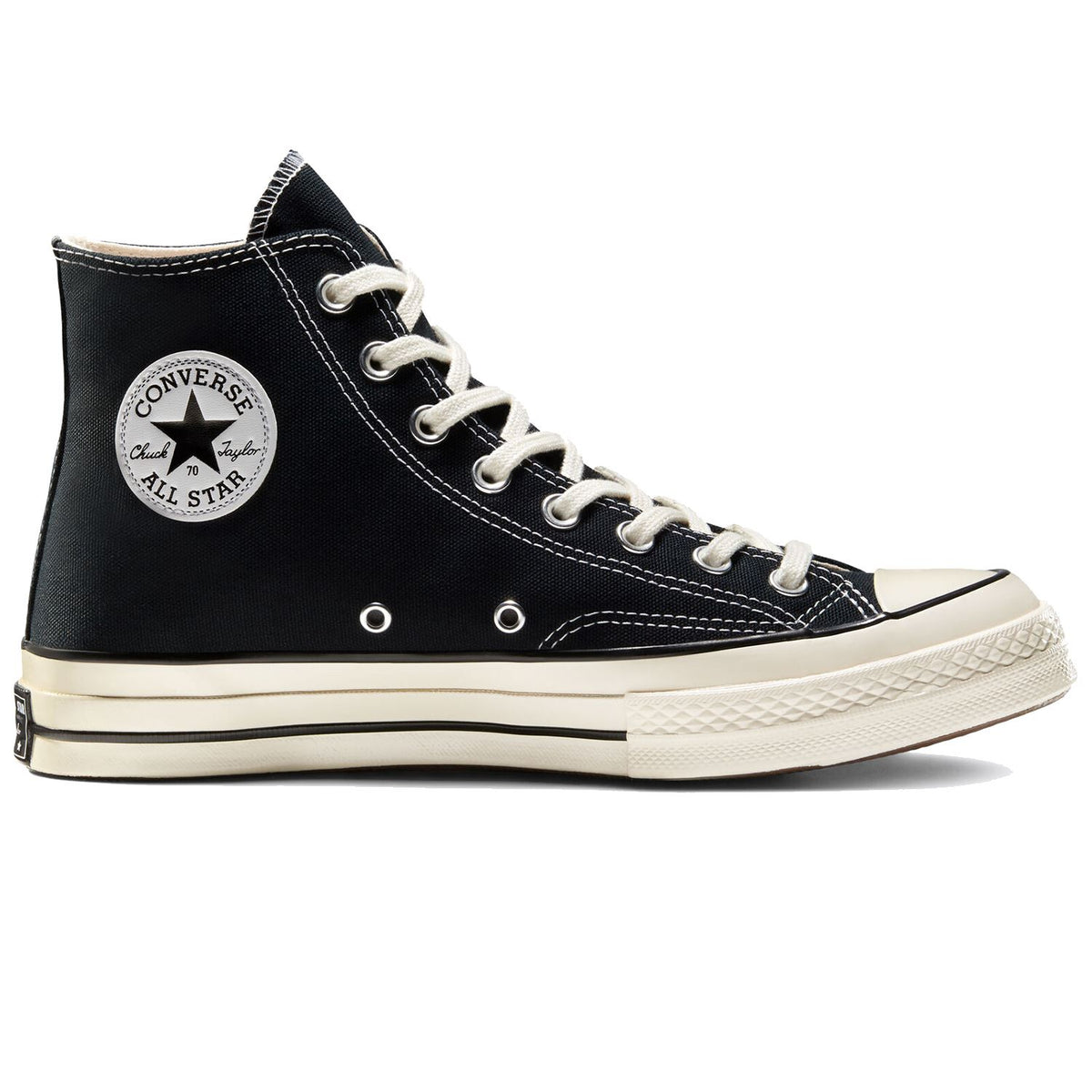 Converse Chuck 70 Hi Black/Black/Egret footwear Converse 