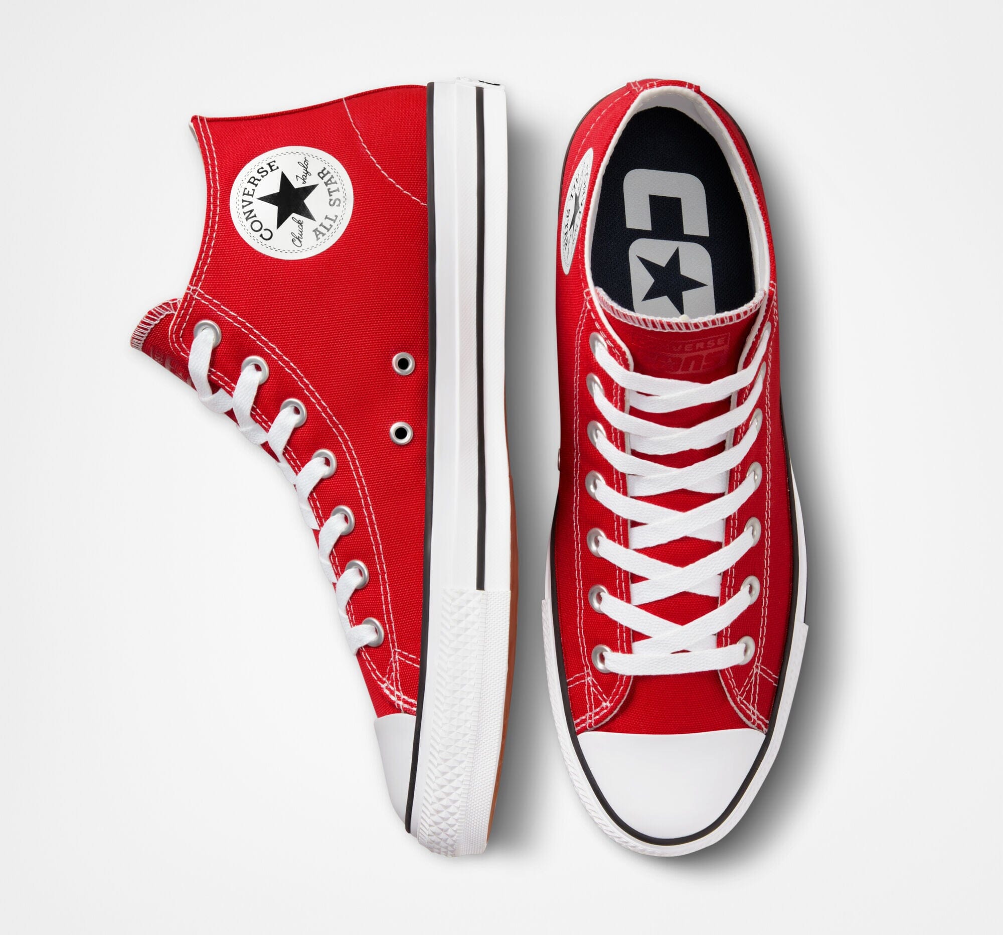 Converse skate shoes red Clearance