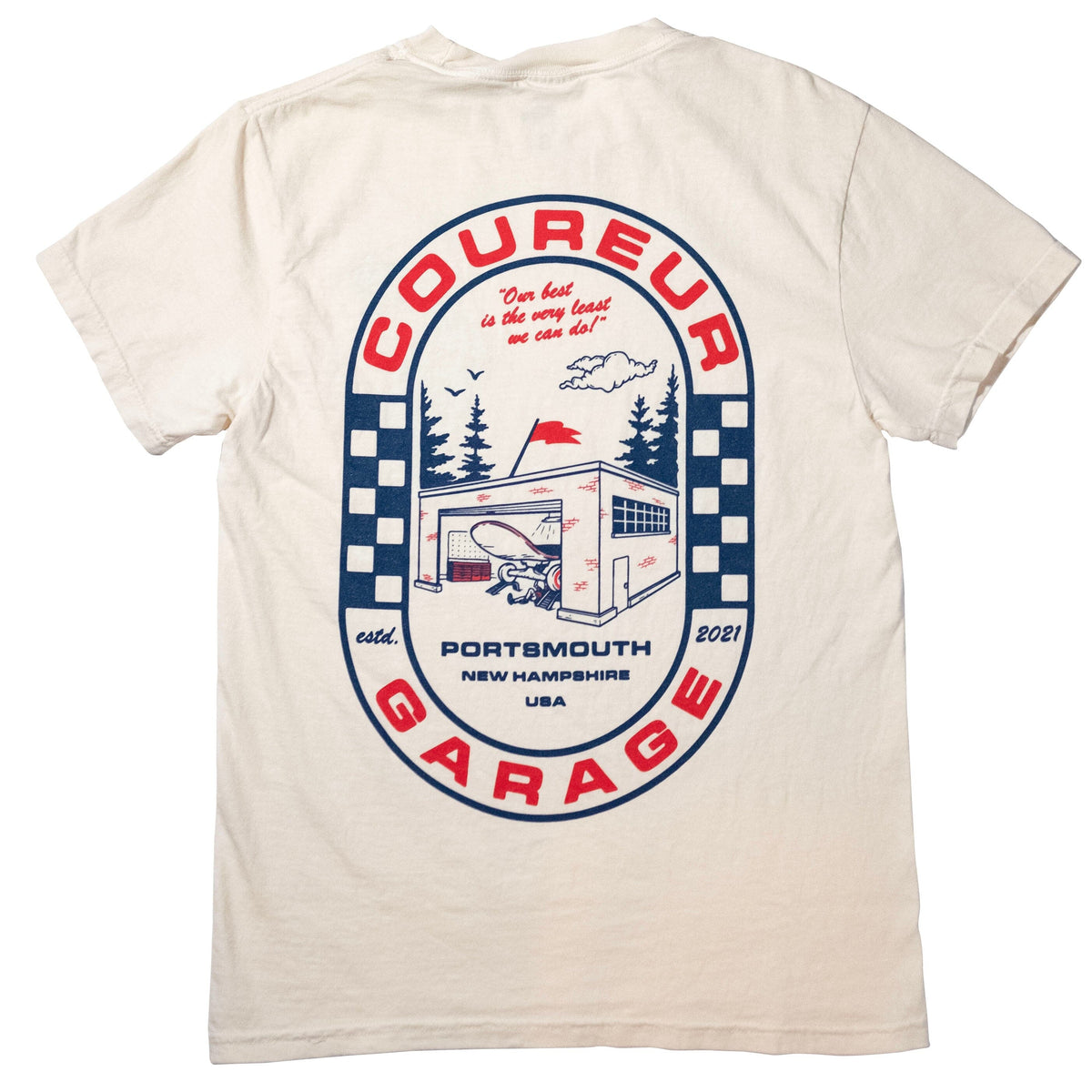 Coureur Goods Mechanic Tee Parchment tees Coureur Goods 