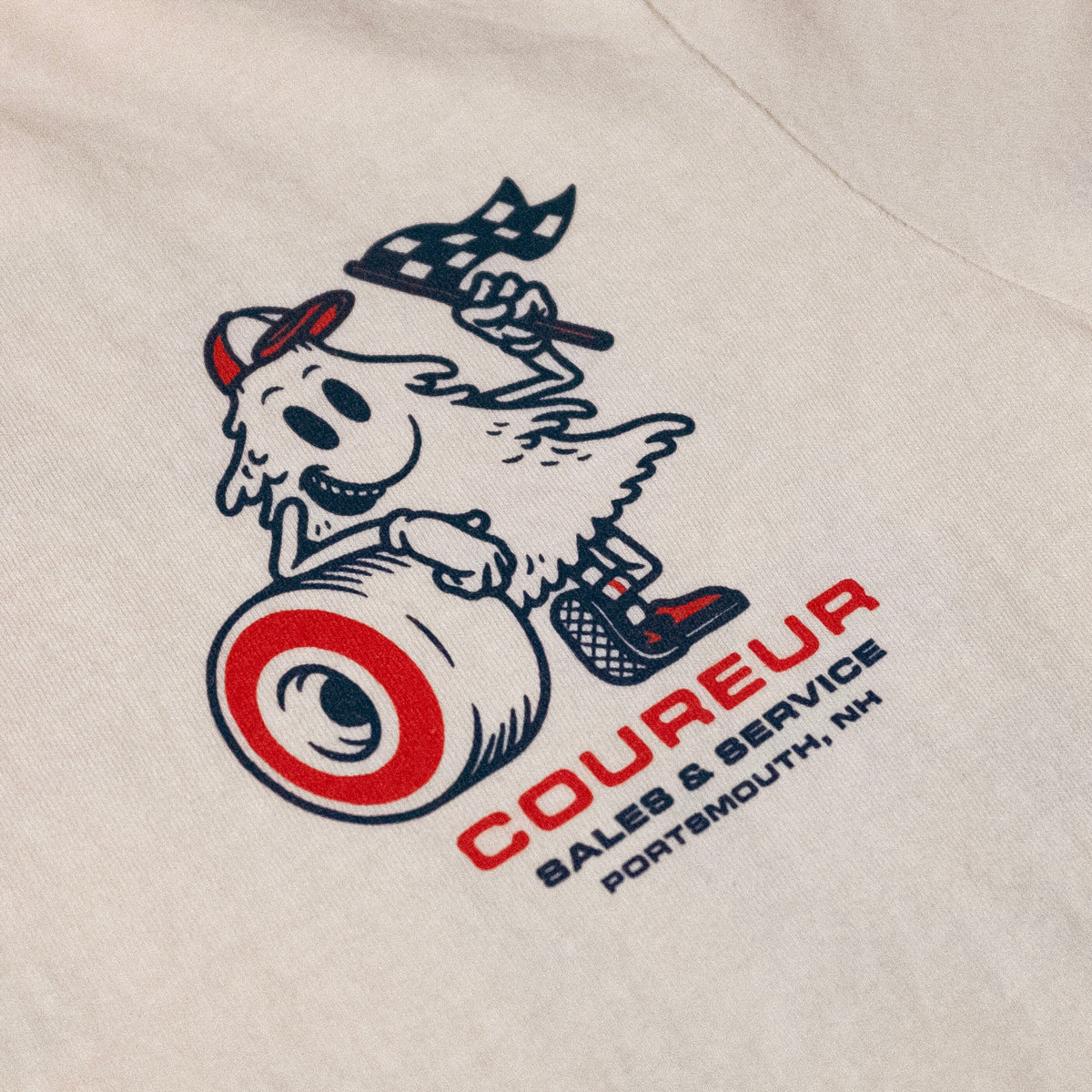 Coureur Goods Mechanic Tee Parchment tees Coureur Goods 