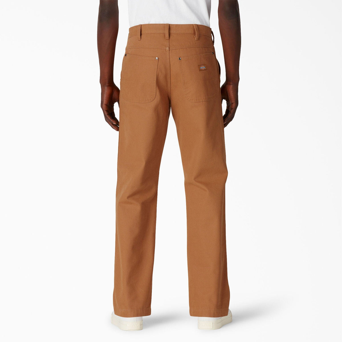 Dickies Double Front Duck Pant Stonewashed Brown Duck Pants Dickies 