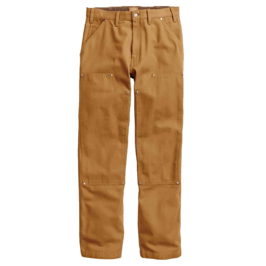Dickies Double Front Duck Pant Stonewashed Brown Duck Pants Dickies 