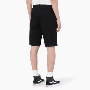 Dickies Skate Wingville Loose Denim Short Black - Coureur Goods