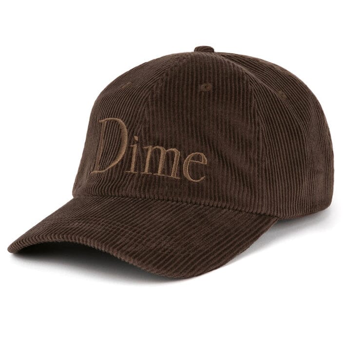 Dime Classic Cord Low Pro Cap Brown hats Dime 