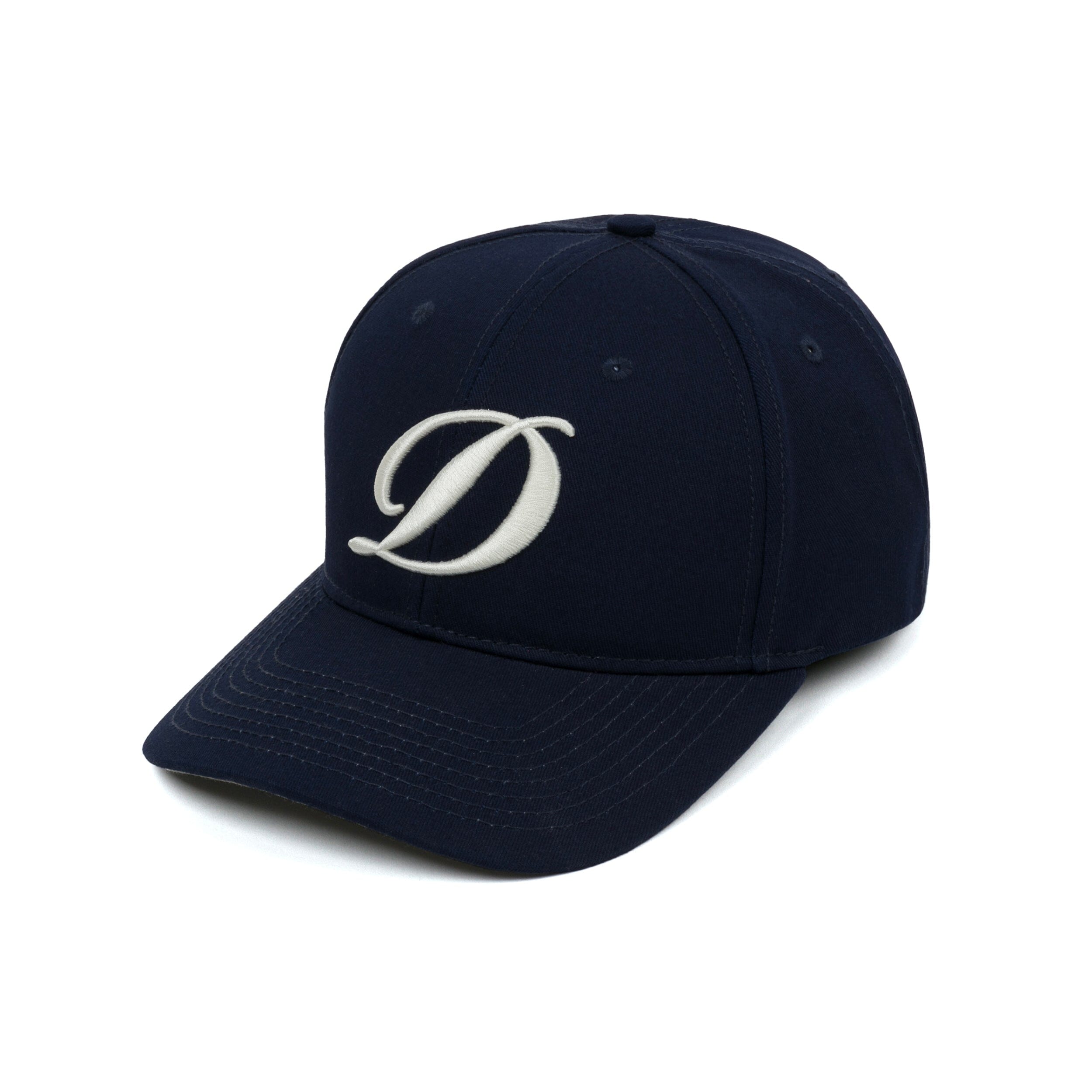 Dime Cursive D Baseball Cap Royal Navy