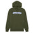 Fucking Awesome Cut Out Logo Hoodie Army Green hoodies Fucking Awesome 