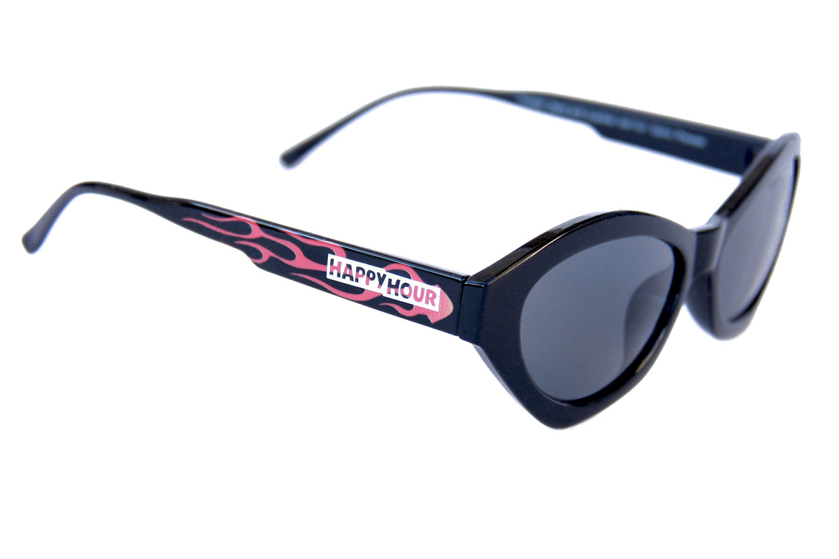 Happy Hour Mind Melters Sunglasses Black Flame Sunglasses Happy Hour 