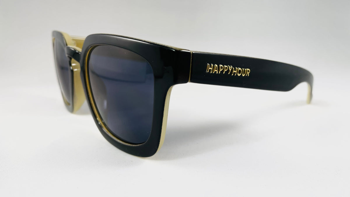 Happy Hour Wolf Pups Sunglasses Black/Tan Sunglasses Happy Hour 