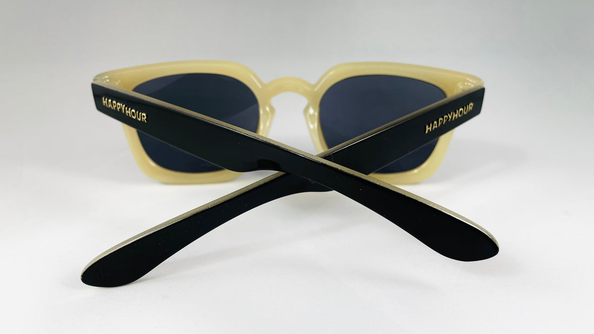 Happy Hour Wolf Pups Sunglasses Black/Tan Sunglasses Happy Hour 