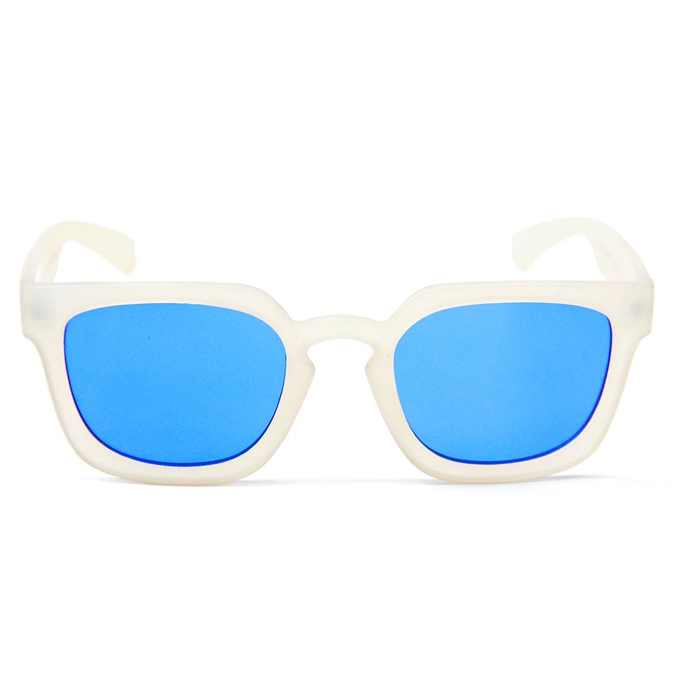 Happy Hour Wolf Pups Sunglasses Bone/Blue Lens Sunglasses Happy Hour 