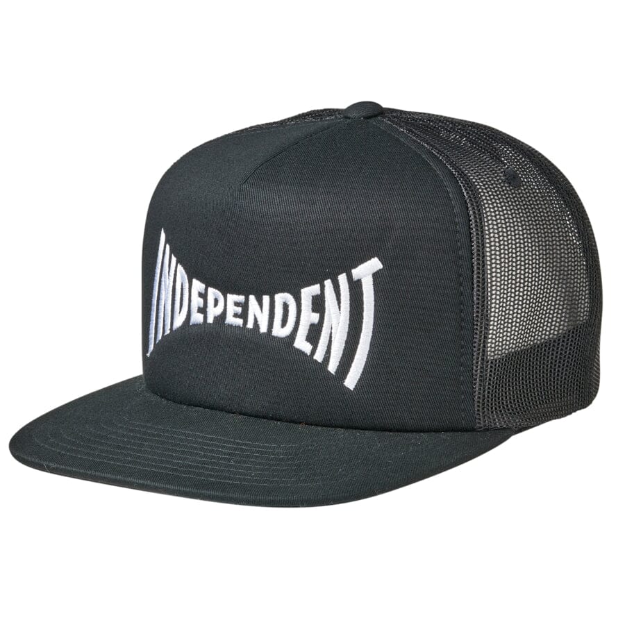 Independent Span Mesh Trucker Hat Black hats Independent 