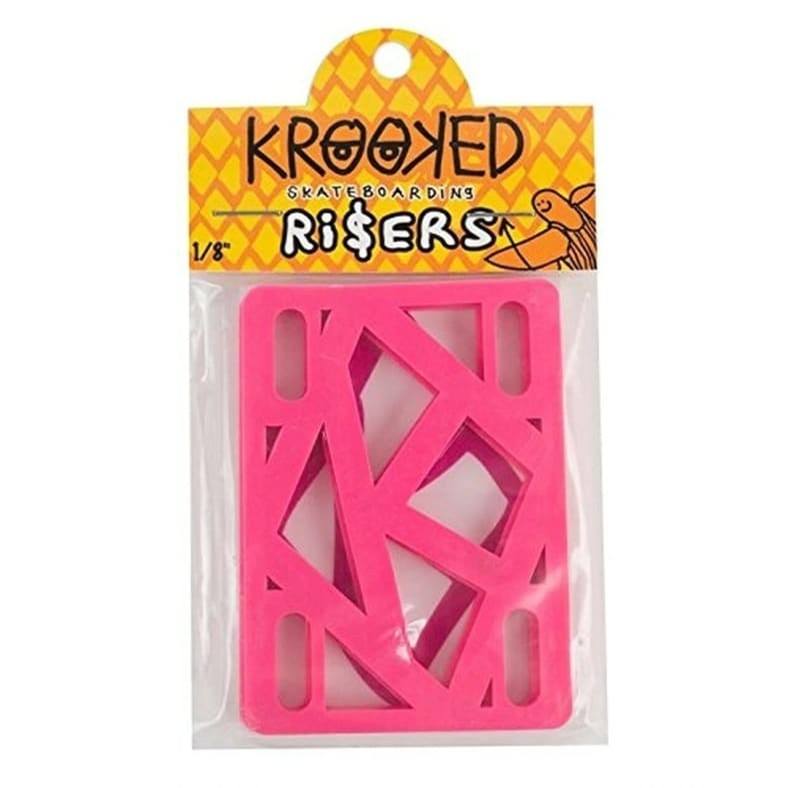 Krooked Riser Set 1/8" Hot Pink risers Krooked 