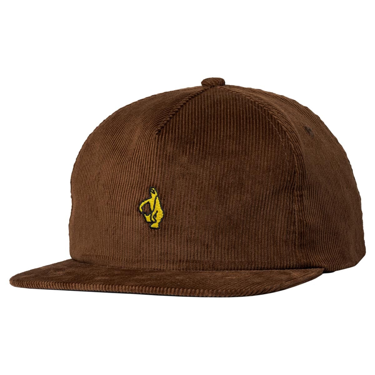 Krooked Shmoo Snapback Hat Brown/Gold hats Krooked 