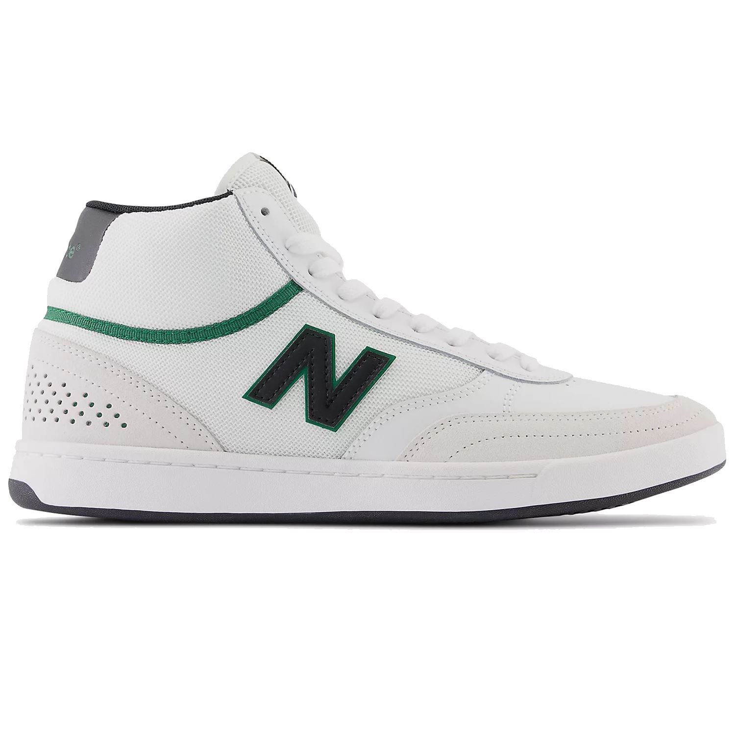 New Balance Numeric NM440 High White/Black/Green footwear New Balance Numeric 