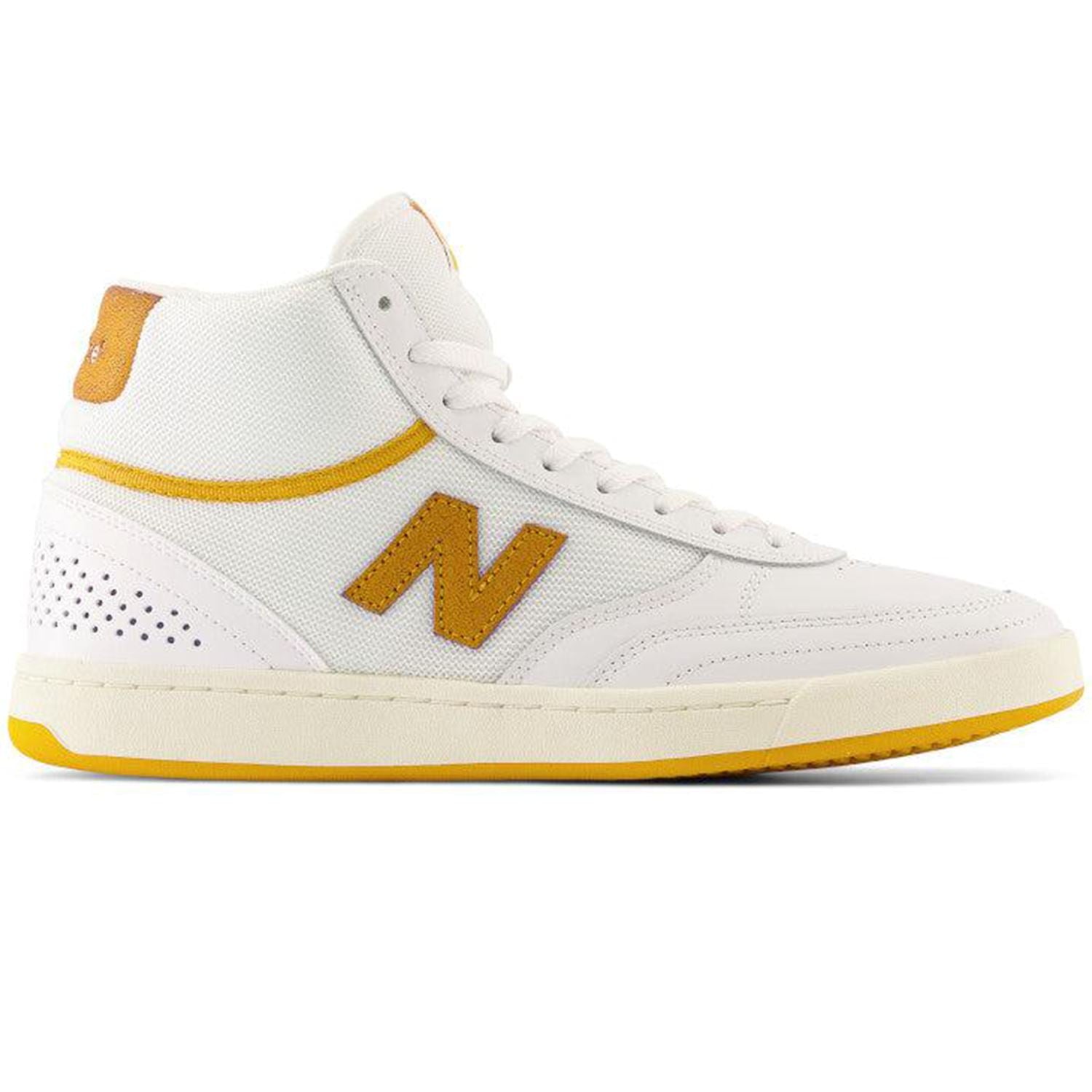 New Balance Numeric NM440 High White/Yellow footwear New Balance Numeric 