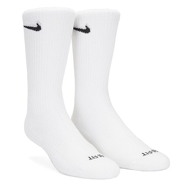 Nike SB Everyday Plus Cushioned Training Sock 3 Pack White socks Nike SB 