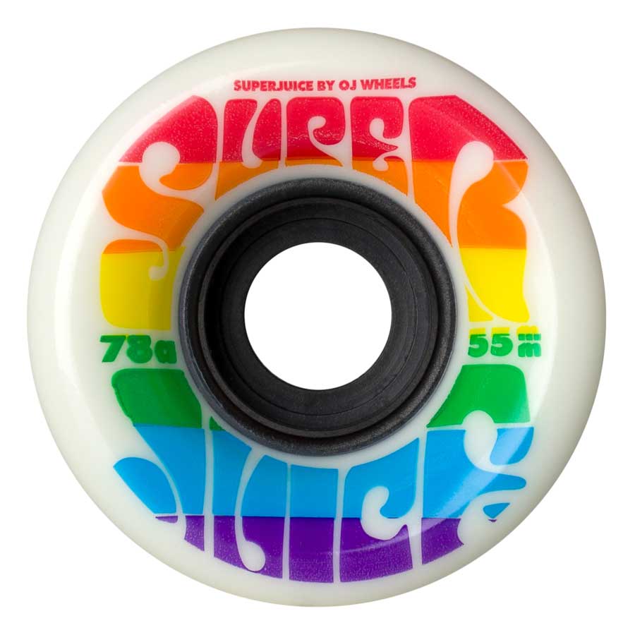 OJ Wheels Mini Super Juice Rainbow 78A 55MM wheels OJ Wheels 