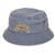 Pass~Port Arched Embroidery Bucket Hat Navy bucket hats PASS~PORT 