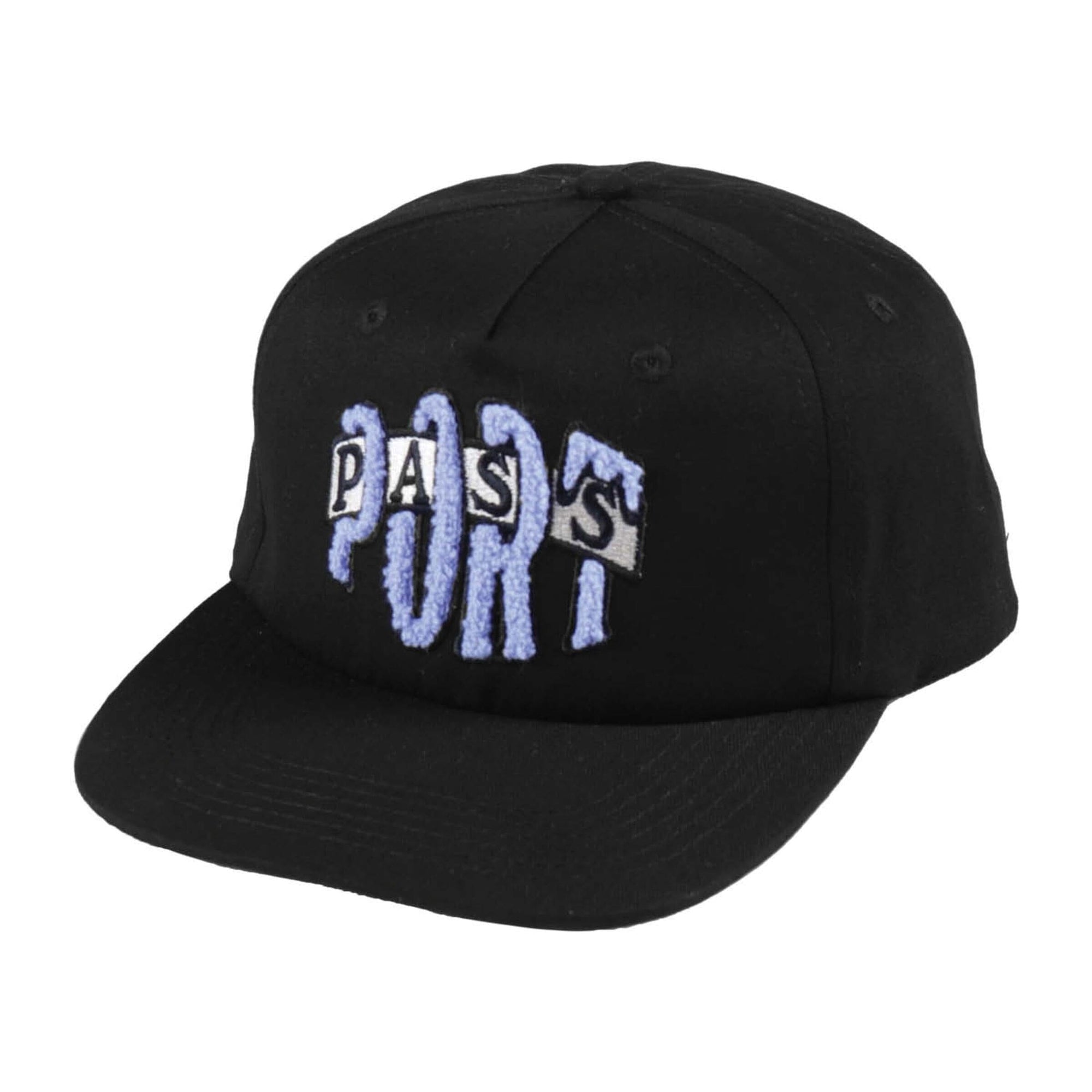 Pass~Port Bulb Logo Cap Black hats PASS~PORT 