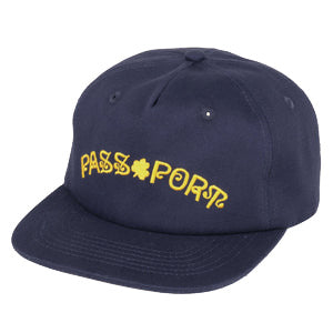 Pass~Port Sham 5 Panel Cap Navy hats PASS~PORT 