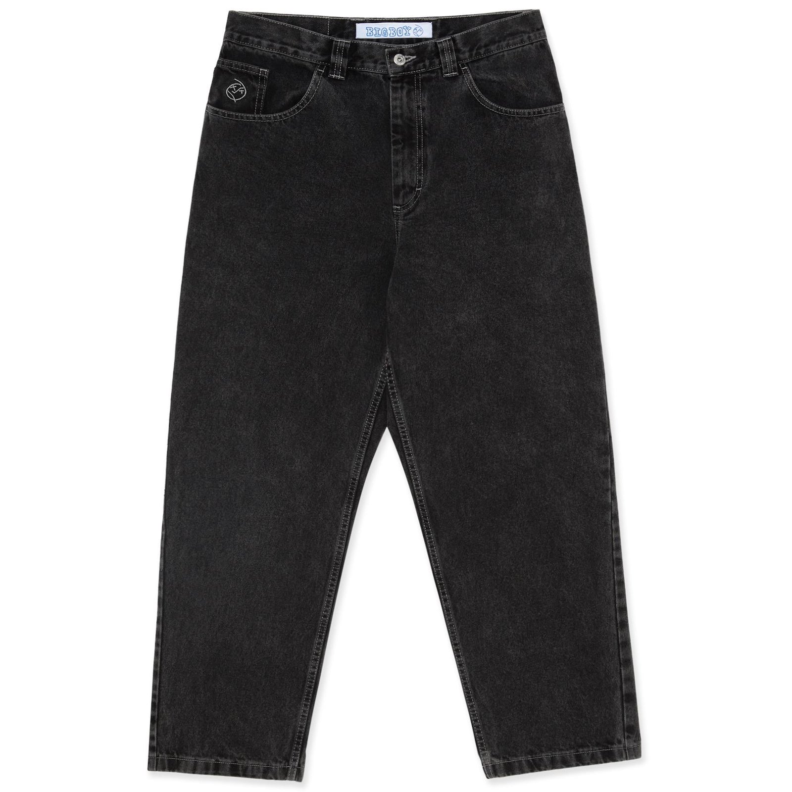 Polar Big Boy Jeans Silver Black Pants Polar Skate Co 