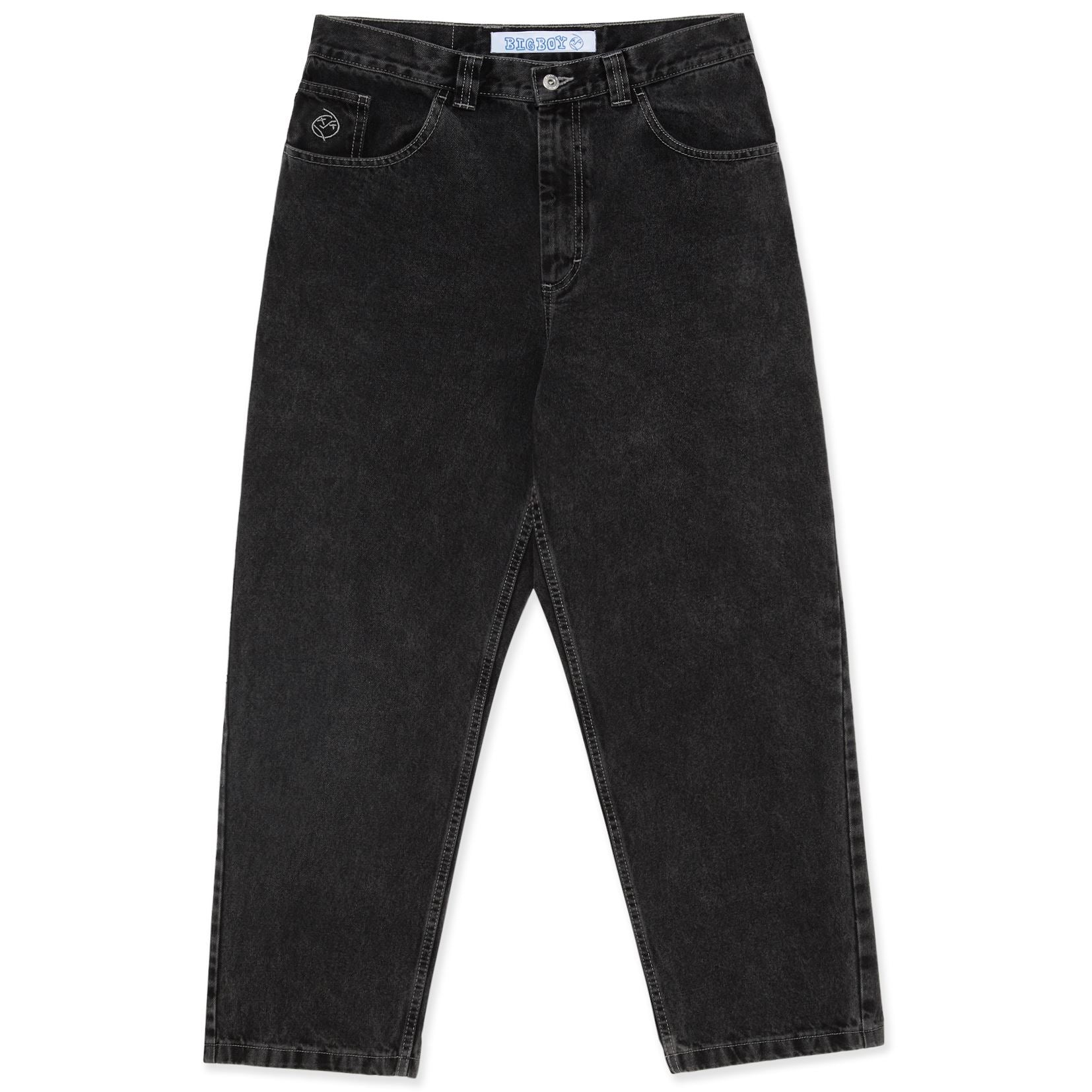 Polar Big Boy Jeans Silver Black Pants Polar Skate Co 