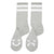 Polar Skate Co Happy Sad Socks Heather Grey socks Polar Skate Co 