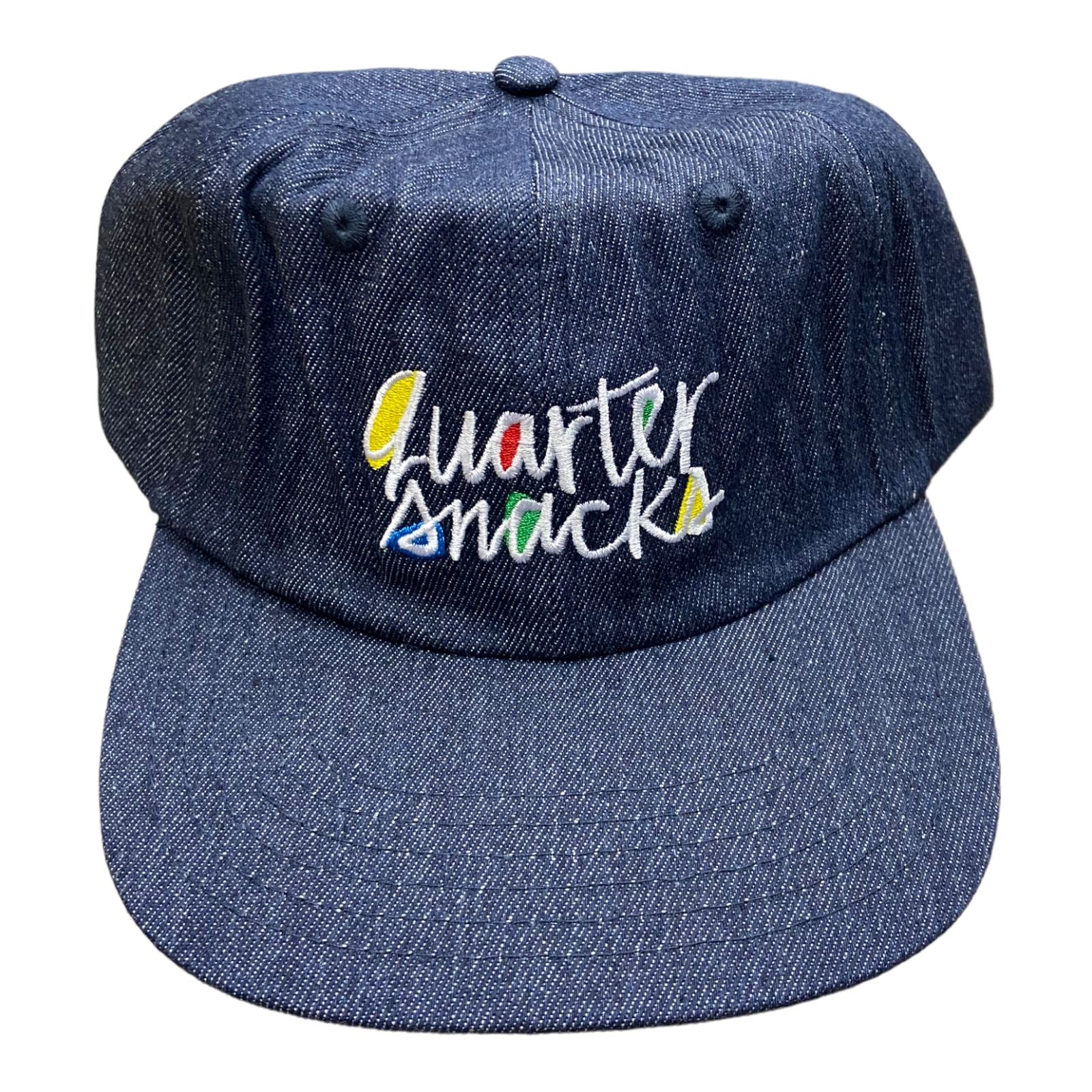 Quartersnacks Pop Art Cap Dark Denim hats Quartersnacks 