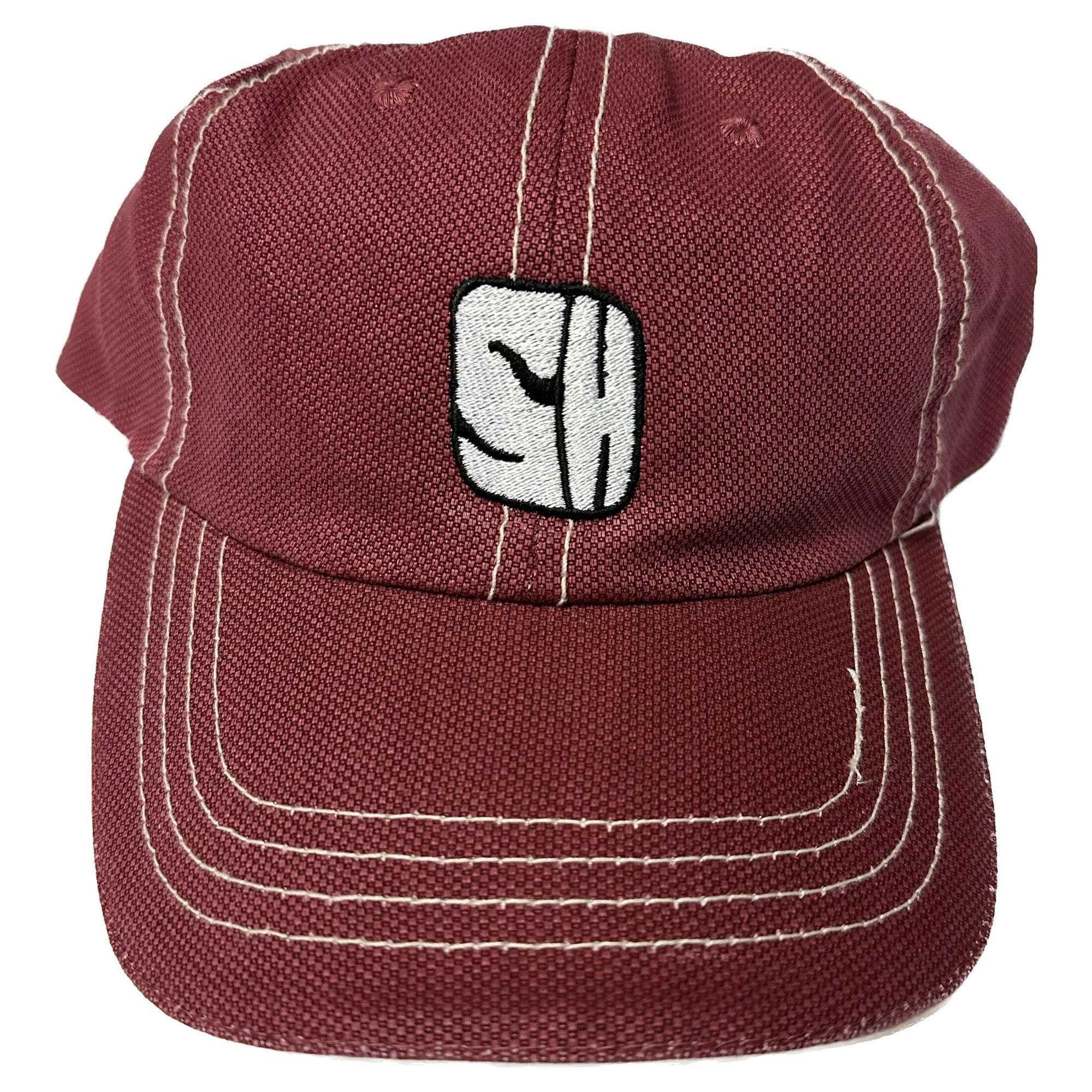 Social Hour SH Contrast Stitch Cap Red hats Social Hour 