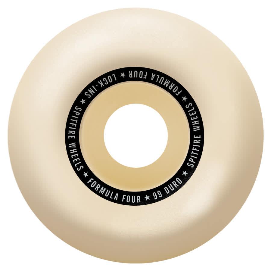 Spitfire Formula Four F4 Lock Ins Wheels 99A 55MM wheels Spitfire 