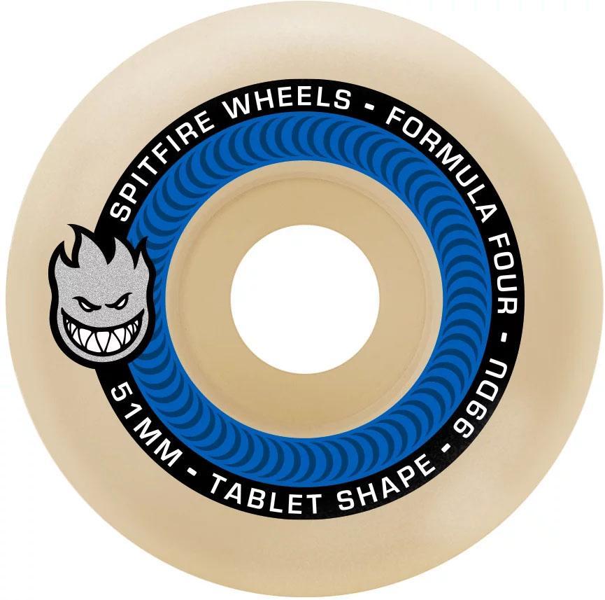 Spitfire Formula Four F4 Tablets 99A 54MM wheels Spitfire 