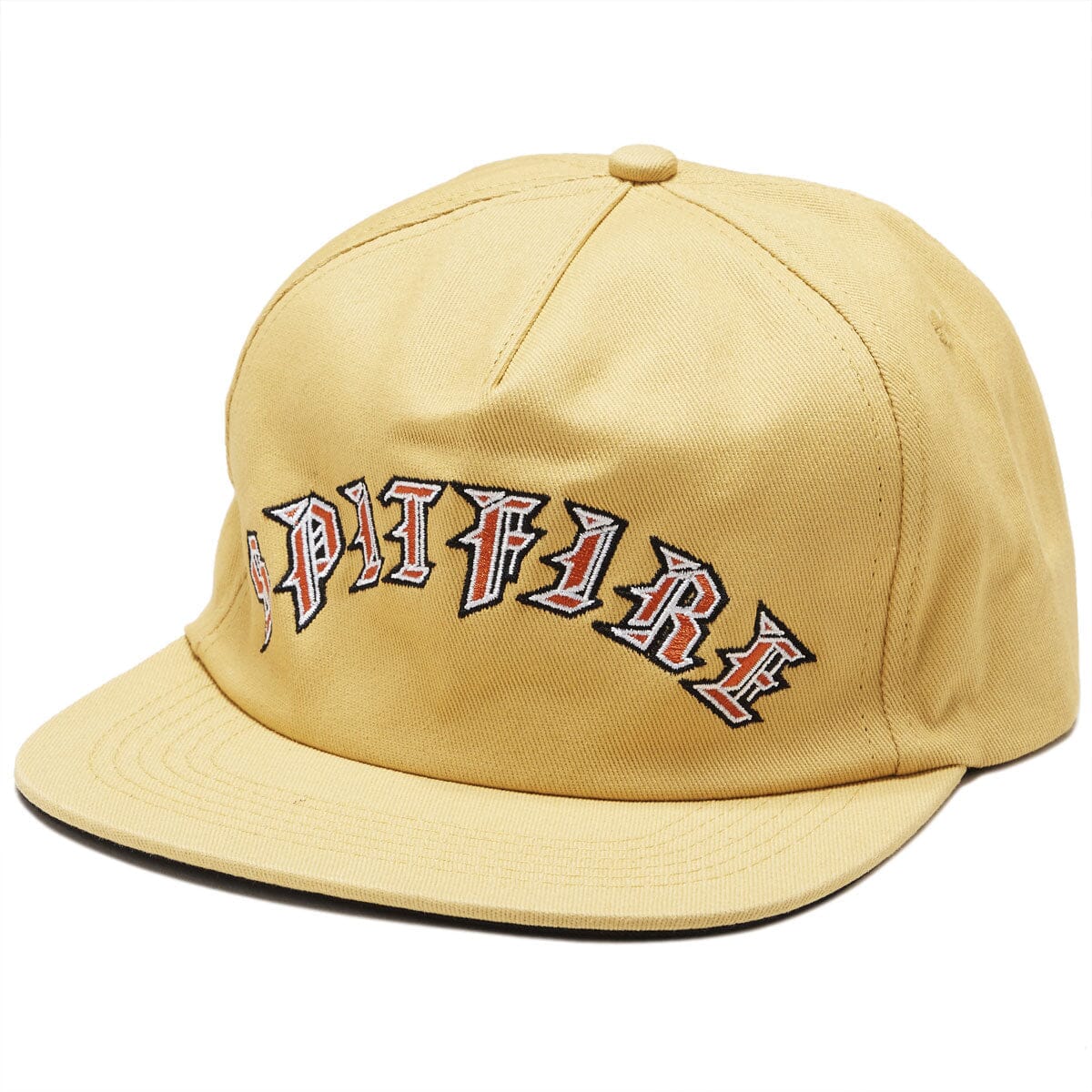 Spitfire Old E Arch Snpaback Hat Gold - Coureur Goods