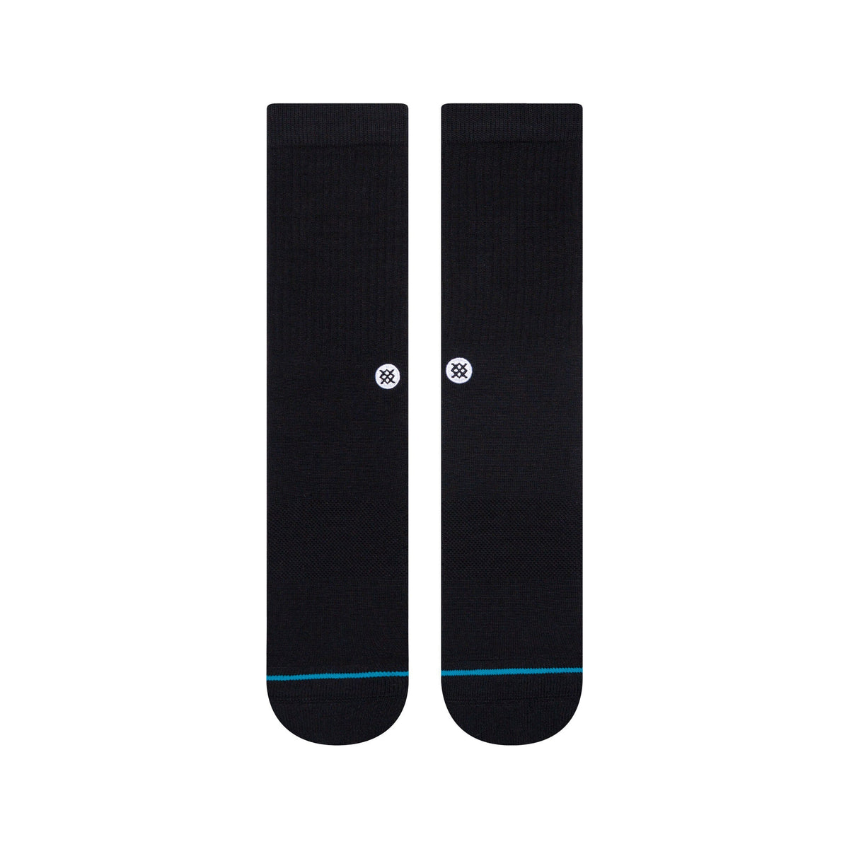 Stance Icon Crew Sock Black/White Socks Stance 
