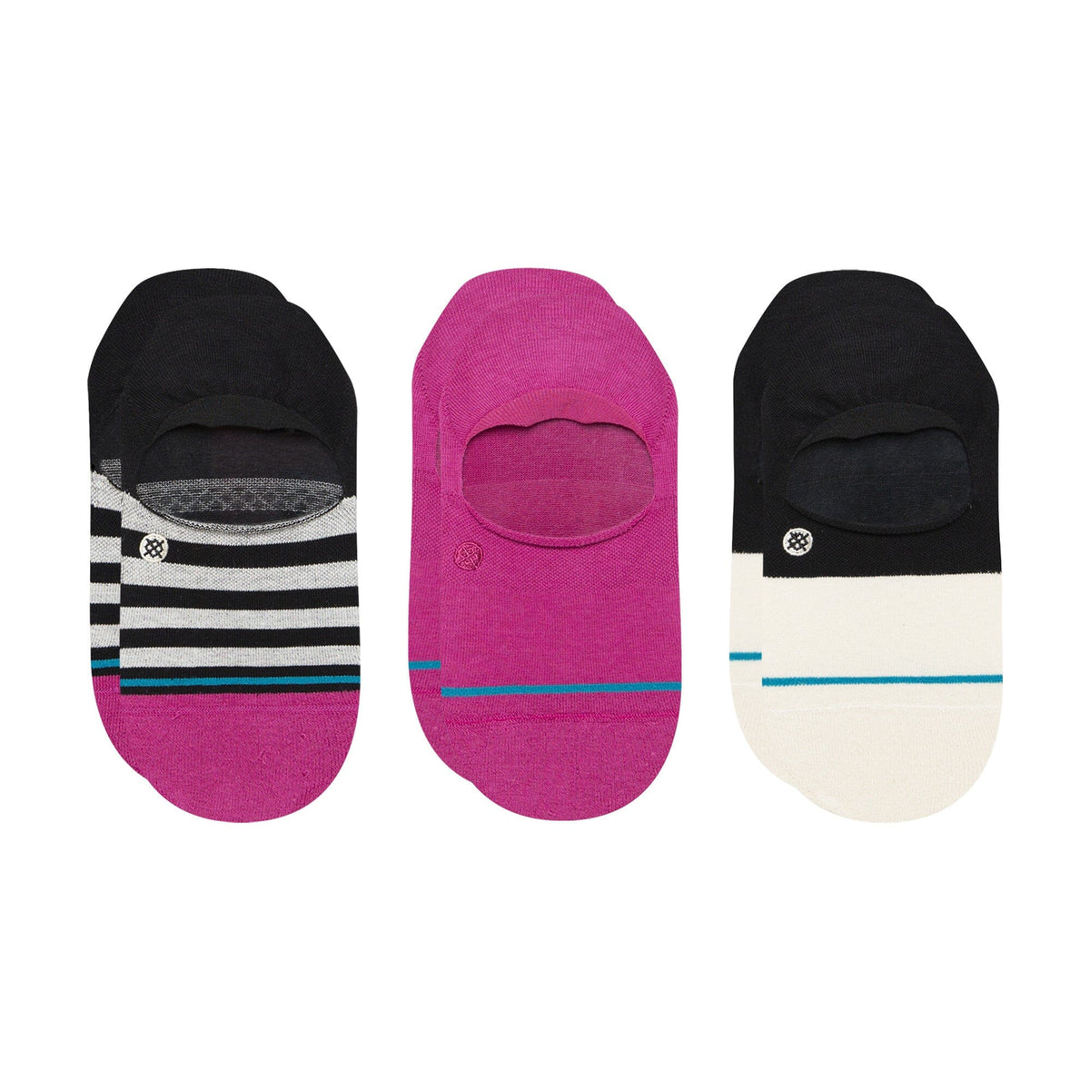 Stance Womens Absolute 3 Pack Socks Magenta socks Stance 