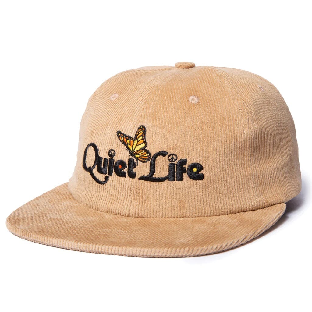 The Quiet Life Butterfly Made in USA Polo Hat Tan hats The Quiet Life 