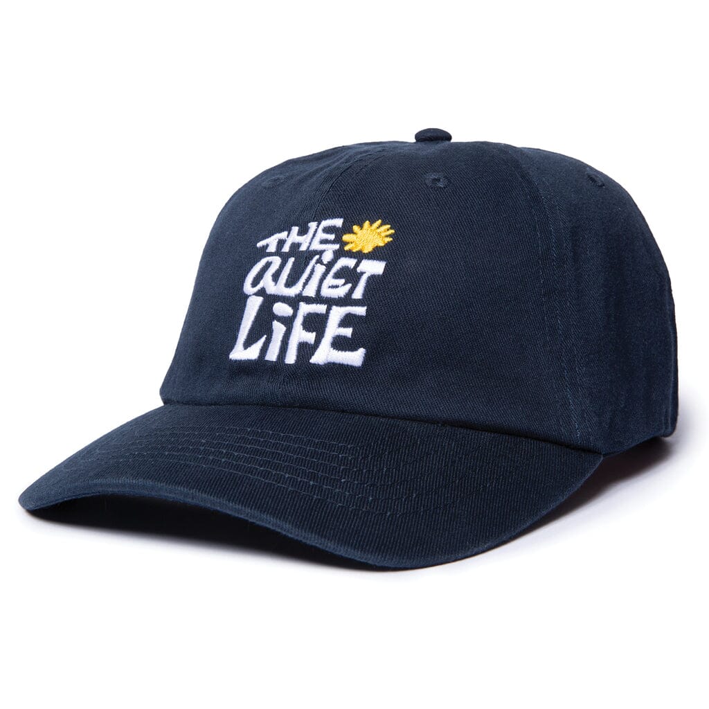 The Quiet Life Flower Dad Hat Navy hats The Quiet Life 