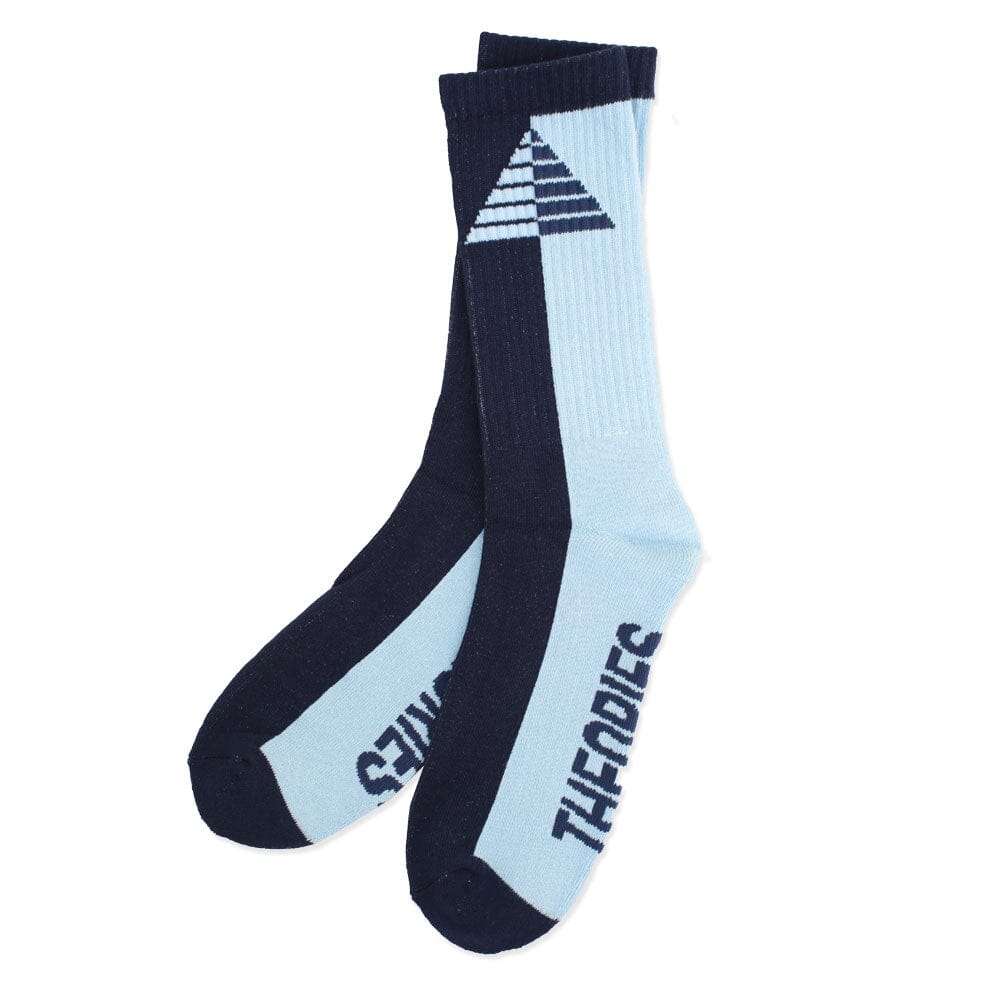 Theories Saqqara Socks 2 Tone Blue socks Theories 