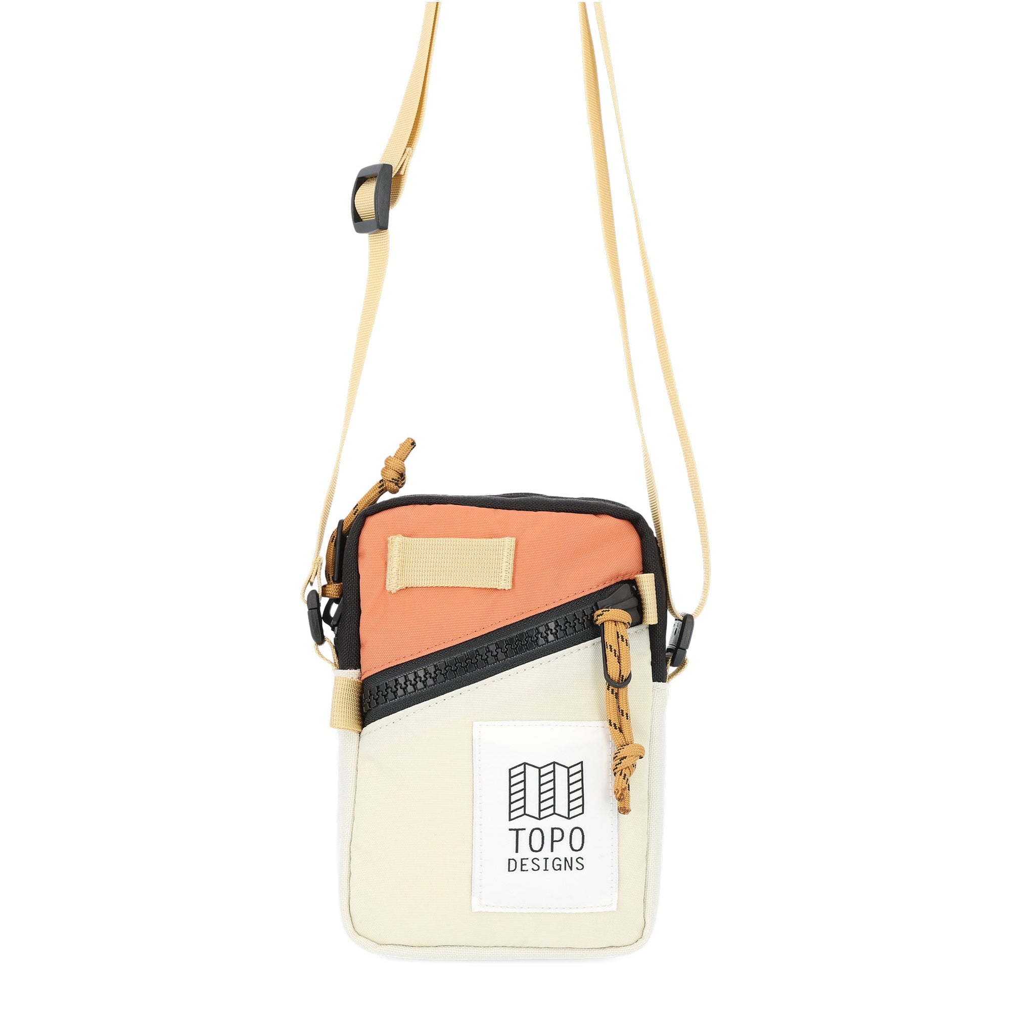 Topo Designs Mini Shoulder Bag Bone White/Coral bags Topo Designs 