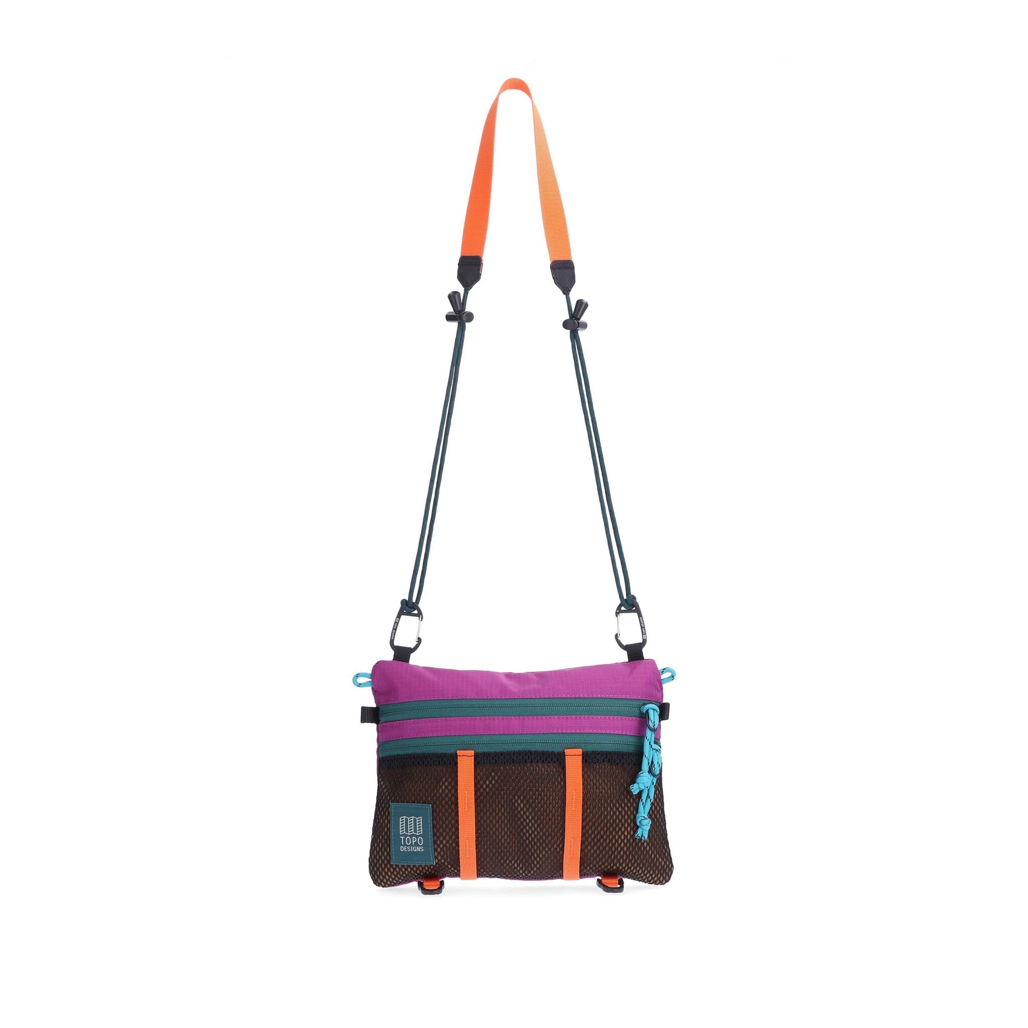 Topo Designs Mountain Accessory Shoulder Bag Khaki/Grape accessories Topo Designs 